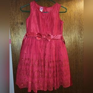 Girls (Size 10) Red Dressy Dress